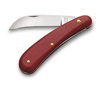 Victorinox, Coltello per potatura S, Professionale, per Vivai e Giardinieri, Svizzero, ABS/celidor, Rosso, Lama, ricurva
