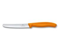 Victorinox - Coltello Pomodori e Di Tavolo Swiss Classico - Arancione -