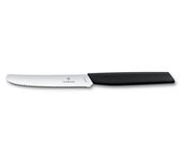 Victorinox - Coltello Pomodoro Dentata 11cm Swiss Modern - Nero - 6.9003.11W