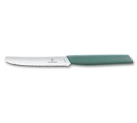 Victorinox - Coltello Pomodoro Dentata 11cm Swiss Modern - Verde Salvia -