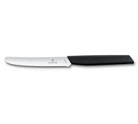 Victorinox - Coltello Pomodoro Seghettato 11Cm Swiss Modern - Nero - 6.9003.11W