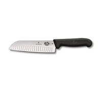 Coltello Santoku VICTORINOX Fibrox - lama con alveoli 17 cm