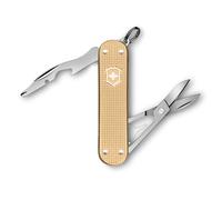 Victorinox Companion Slim Alox, Multiuso, Tascabile, 5 Funzioni, Piccolo, incl. Forbici e Cacciavite, Swiss Made, Oro