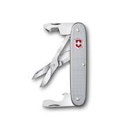 Victorinox Companion Slim Alox, Multiuso, Tascabile, 6 Funzioni, incl. Forbici, Strumento per apertura pacchi, Cacciavite, Swiss Made, Argento