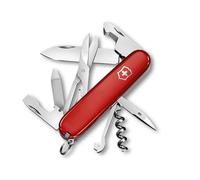Victorinox Companion, Strumento Multiuso Tascabile, 16 Funzioni, incl. Forbici, Cacciavite, Penna a sfera, Swiss Made, Rosso
