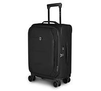 Victorinox Crosslight Frequent Flyer Softside Carry-On, Valigia da Cabina, Trolley, 23 x 35 x 55 cm, Nero