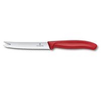 Coltello per formaggi e salumi Victorinox Coltello per formaggio e salumi 11 cm Colore: rosso