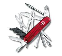 Victorinox, Cyber Tool M, Coltellino Svizzero, Originale, Multiuso, Campeggio, 32 Funzioni, Lama, grande, Cavatappi