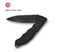 Victorinox Evoke BS Alox - Coltello pieghevole Swiss Army, nero (0.9415.DS23)