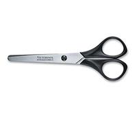 Victorinox, forbici tascabili in acciaio inossidabile, lunghezza totale: 13 cm, impugnatura in plastica, colore: nero