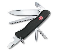 Victorinox, Forester, Coltello Svizzero, Originale, Multiuso, Campeggio, 12 Funzioni, Lama, grande, Apriscatole, Bloccabile