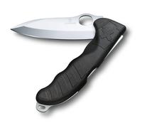 Victorinox - Coltellino multifunzione - Hunter Pro M Noir One Hand + Etui Kaki - Nero