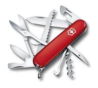 Victorinox, Huntsman, Coltellino Svizzero, Originale, Multiuso, Campeggio, 15 Funzioni, Lama, grande, Cavatappi, Rosso