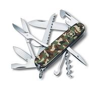 Victorinox, Huntsman, Coltellino Svizzero, Originale, Multiuso, Campeggio, 15 Funzioni, Lama, grande, Cavatappi, Camouflage