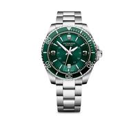 Victorinox Maverick Men's Watch V241934 - Green Dial, Stainless Steel Bracelet