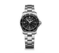 Victorinox Maverick Small Women's Watch - Black Dial, Stainless Steel Bracelet (Model V241701)