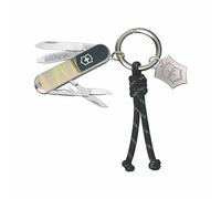 Victorinox Multiuso Classic SD, 7 Funzioni, Made in Switzerland, Multi-strumento da Donna, Anello Portachiavi, in Scatola Regalo, New York Style (Blu, Giallo)
