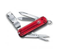 VICTORINOX - Nail Clip 580 - Rosso Trasparente - 0.6463.T