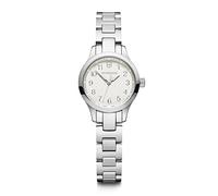 Victorinox Orologio Donna Alliance XS Ø 28 mm, Swiss Made, Quarzo Analogico, Impermeabile fino a 100 m, Vetro Zaffiro, Bracciale Inox, Bianco/Argento