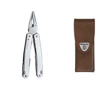 Victorinox - Pinza Swisstool Spirit X 27 Funzioni + Custodia Pelle - 3.0224.L