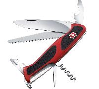 Coltello da tasca Victorinox Rangergrip 55 Colore: rosso/nero