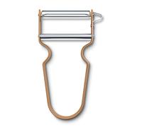Victorinox REX - Pelapatate per frutta, verdura, extra affilato, taglio dritto, alluminio