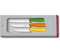 Victorinox set 3 coltello cucina colorato, qualità extra