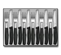 Victorinox - Set Da Tavola Swiss Classic, 12 Pezzi - Nero - 6.7233.12
