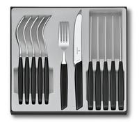 Victorinox - Set Da Tavola Swiss Modern, 12 Pezzi - Nero - 6.9093.11W.12