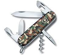 Victorinox Spartano Coltello da Tasca (12 Funzioni, Lama, Cavatappi, Apriscatole)