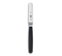 Victorinox Spatola Curva per Pasticceria, 8 cm, Acciaio Inox, Nero | Ideale per stendere glasse e decorare dolci con precisione, impugnatura ergonomica, lavabile in lavastoviglie, Swiss Made