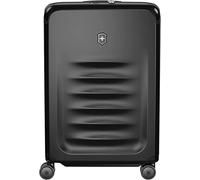 Victorinox Spectra 3.0 Expandable Medium Case, Valigia Media, Trolley con 4 Ruote, 69 x 46 x 30 cm, 81-113 litri, Espandibile, Nero