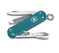 Victorinox Swiss Army Knife Classic SD Alox - Coltellino Multiuso 5 | Coltello tascabile compatto con forbici e lima, ideale per uso quotidiano EDC e outdoor, 58 mm, in Alox, Prodotto in Svizzera