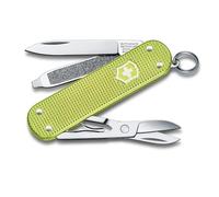 Victorinox Swiss Army Knife Classic SD Alox - Coltellino Multiuso, 5 | Coltello tascabile ideale per EDC con forbici, lama piccola e lima per unghie in Alox da 58 mm. Prodotto in Svizzera.