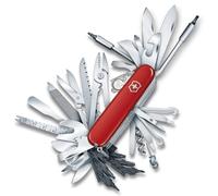 Victorinox Swiss Army Knife Swiss Champ XXL - Multitool 73 Funzioni, Rosso | Ideale per campeggio e outdoor, include lama grande, lima per metallo e squama pesci, 91 mm, ABS/Cellidor, Prodotto in