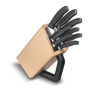 Victorinox Swiss Classic, blocco in legno con 8 coltelli da cucina