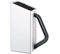 7.7033 Ceppo Portacoltelli Con Inserto In Setole Di Nylon Nylon Nero, Bianco