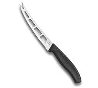 Victorinox Swiss Classic, coltello da burro con lama seghettata, lavabile in lavastoviglie, nero