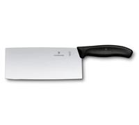Victorinox Swiss Classic, Coltello da chef professionale, Lama extra-affilata, Taglio dritto, 18 cm, Manico in plastica robusta, Acciaio inossidabile, Rosso