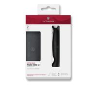 Victorinox Swiss Classic Coltello da Picnic Pieghevole con Tagliere, Nero
