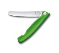Coltello pieghevole Victorinox Swiss Classic - vlnkové ostří Colore: verde