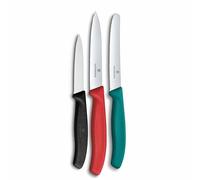 Set di coltelli Victorinox Swiss Classic per verdure, pomodori e colazione, 3 pezzi, Extra affilato, Colore