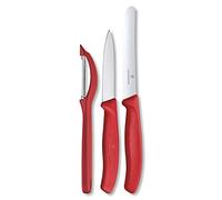 Victorinox Swiss Classic, set composto da coltello da verdura, coltello da pomodori e pelapatate universale