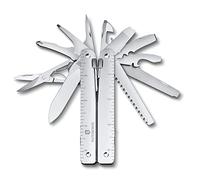 Victorinox Swiss Tool MX - Coltello svizzero tascabile, 26 funzioni con pinza, cacciavite, apriscatole, marsupio in nylon