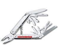 Victorinox, Swiss Tool X Plus Ratchet, Utensile Multiuso Svizzero, Originale, Tascabile, 38 Funzioni, Pinze a punta lunga, Crimpa fili, Bloccabile
