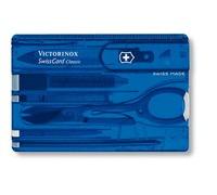 Victorinox SwissCard Classic Blu Trasparente ABS sintetico 82 mm 4,5 0.7122.T2