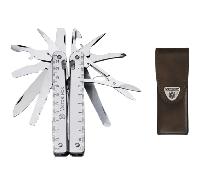 Victorinox, Swiss Tool, Utensile Multiuso Svizzero, Originale, Tascabile, 26 Funzioni, Pinze a punta lunga, Crimpa fili, Bloccabile