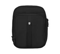 Victorinox TA 5.0 Vertical Travel Companion, Borsello Monospalla con Tasca per Tablet, Protezione RFID, 27 x 10 x 21 cm, Nero