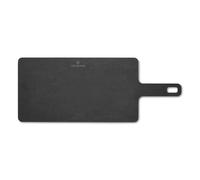 Victorinox Tagliere da cucina con manico, Handy Serie, per Servire Carne, Verdure e Formaggio, 35.6 x, 19 x, 0.5, Lavabile in lavastoviglie, Nero