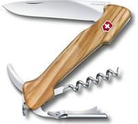 Victorinox V-0.97 01.64 Coltello tascabile Wine Master, con manico in legno, legno d'ulivo NEW